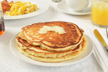 Home made pancakes
