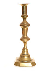 vintage brass candle stick holder