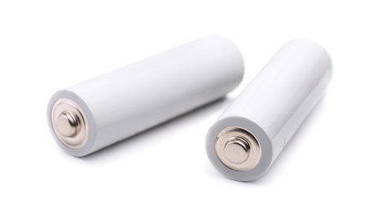 Pair of AA size batteries