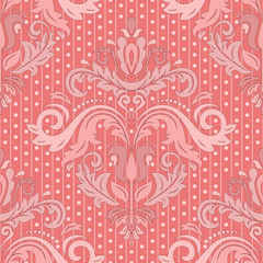 Damask Seamless Vector Pattern