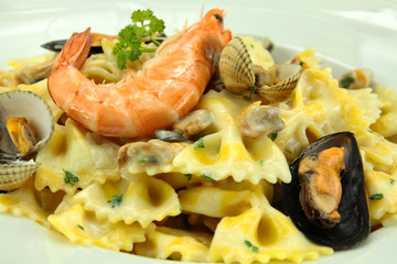 farfalle aux fruits de mer