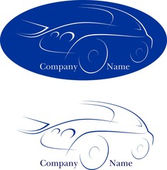 Car vector logo © profesja_bielsko