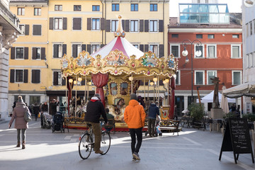 Downtown carousel