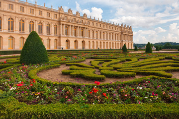 Royal residence at Versailles near Paris
