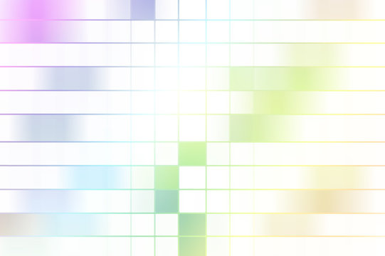 Abstract multicolored wired image over white background.