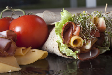 wrap sandwich