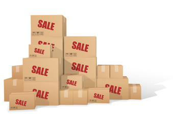 Cardboard boxes. Sale - 77772531