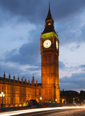 Fototapeta na wymiar LONDON, UK - JULY 21, 2014: Big Ben 
