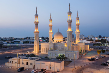 Zayed Mosque in Ras al-Khaimah, United Arab Emirates