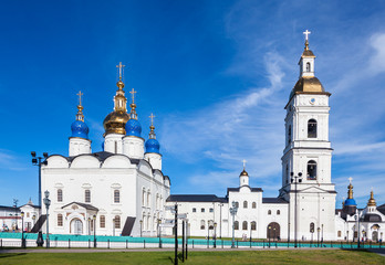 Fototapeta na wymiar Tobolsk historical Kremlin, Russia.