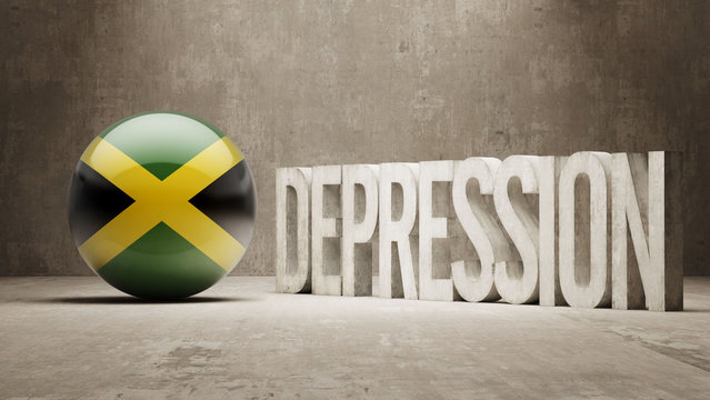 Jamaica Depression Concept