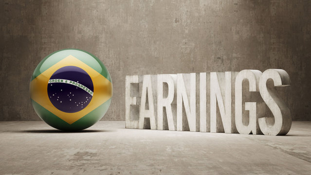Brazil Earnings Concept