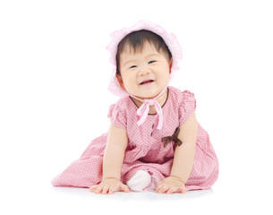 Lovely asian baby