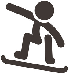 Snowboard icon