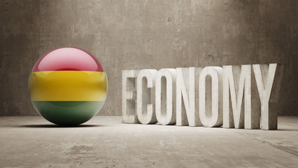 Bolivia. Economy  Concept.