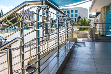 Acrylic prints Stairs Stainless steel railings