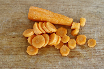 Sliced Root Vegetable - Carrot