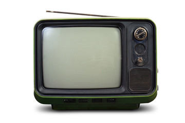 Vintage style old television