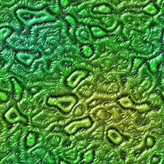 Green seamless alien texture