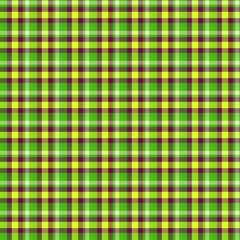 Yellow, green seamless tartan cloth pattern