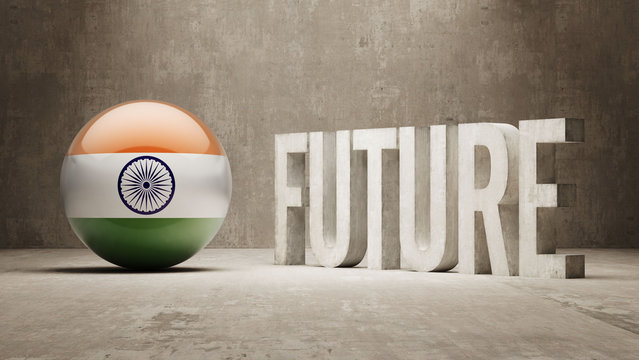 India. Future  Concept.