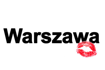 Lieblingsstadt Warschau (favorite city Warsaw)