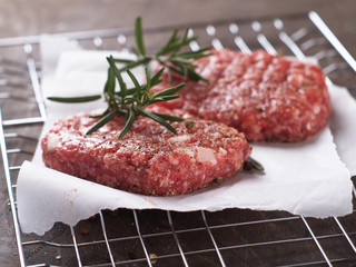 Fresh beef burger