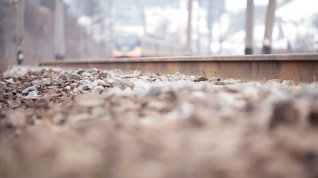 Approaching train