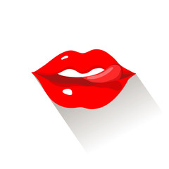 vector female lips
