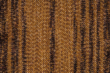 brown striped fabric as background