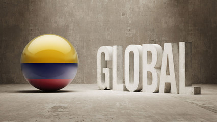 Colombia. Global  Concept.
