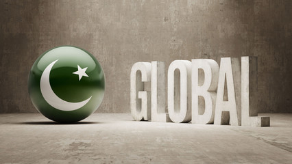 Pakistan. Global  Concept.