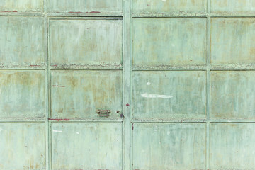 Rusty Green Door