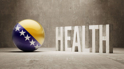 Bosnia and Herzegovina. Health  Concept.