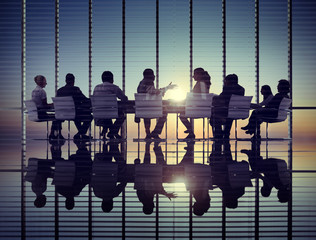 Fototapeta Business People Corporate Communication Meeting Office Concept obraz