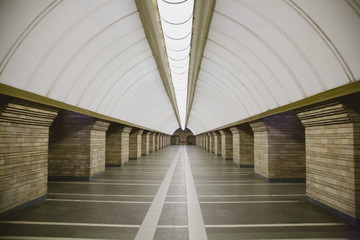 Subway station in a big city © sarymsakov.com