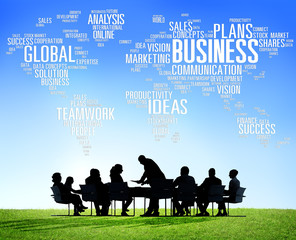 Business Global World Plans Organization Enterprise Concept