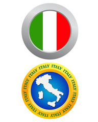 button as a symbol of Italy