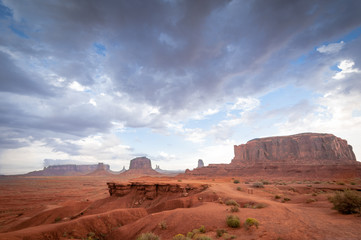 Fototapeta na wymiar rock without horse in Monument valley