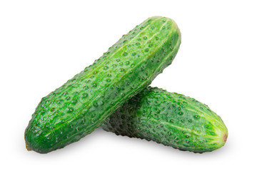 Two cucumber