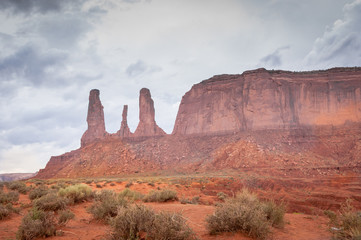 Valley monument canyon colorado sandstone