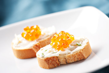 Caviar Canapes