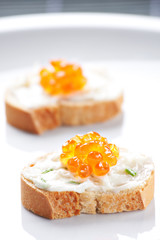 Caviar Canapes