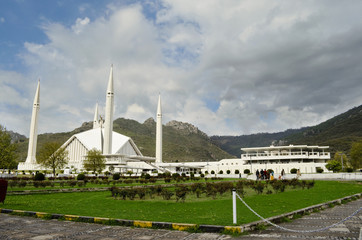 Fototapeta premium Shah Faisal Mosque Islamabad