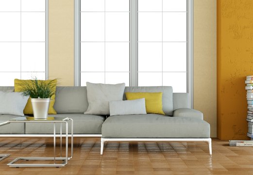 modernes Sofa Interieur Design