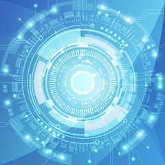 Fototapeta premium vector abstract digital technology concept background