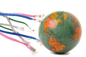 インターネット回線と地球