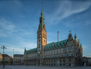Fototapeta premium Hamburger Rathaus 0614