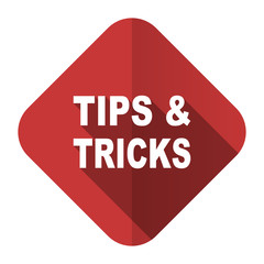 tips tricks flat icon