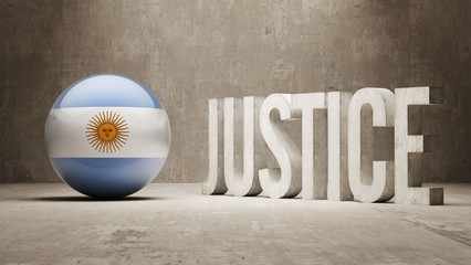 Argentina. Justice Concept.
